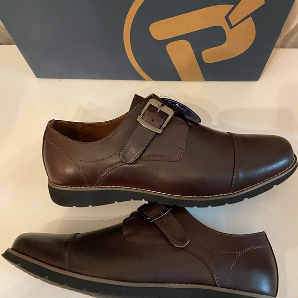 Prope’t brown leather or tho lite men’s dress shoes various sizes NIB - Picture 5 of 8